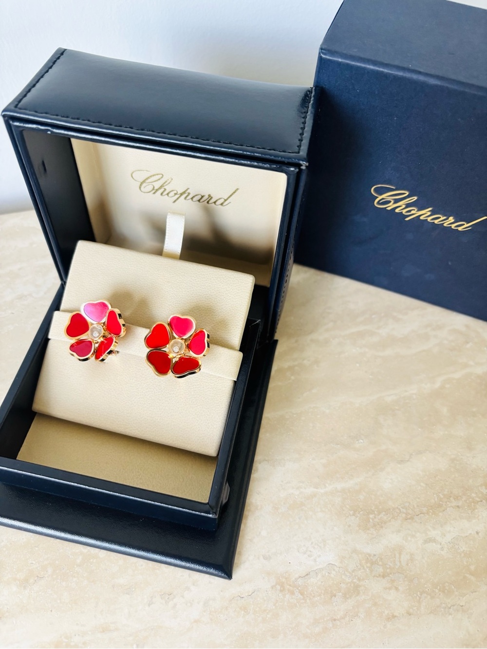 CHOPARD Happy Hearts Earrings